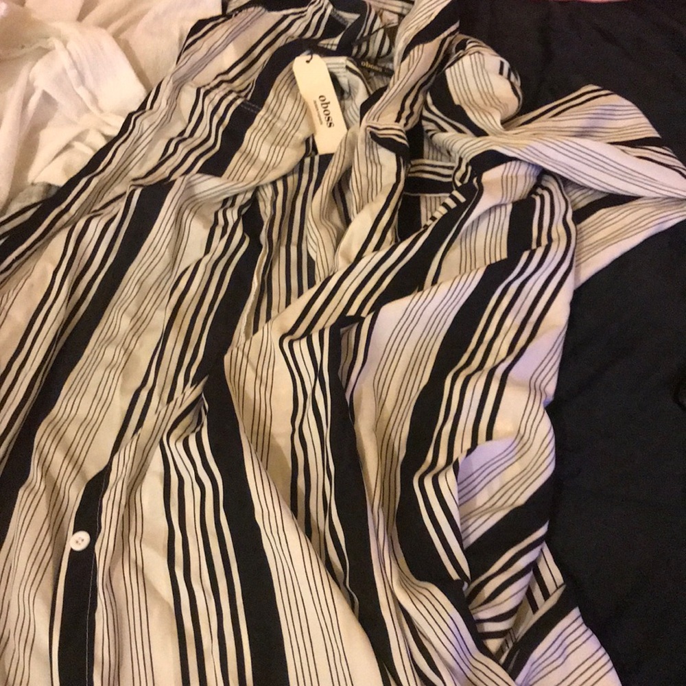 long button up dress